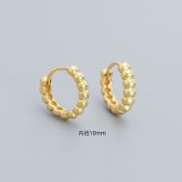 925 Silver Earrings  WT:2.3g  10*13mm  JE3685aiki-Y05