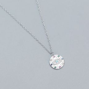 925 Silver Necklace  WT:2.1g  P:10.7mm,N:40+5cm  JN3696aioo-Y05