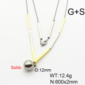 Stainless Steel Necklace  6N2003651bvpl-698
