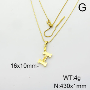 Stainless Steel Necklace  6N2003660vbnb-749