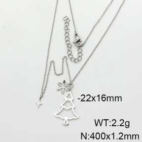 Stainless Steel Necklace  6N2003662ablb-749