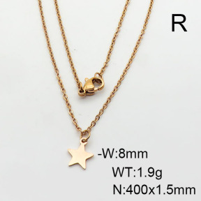 Stainless Steel Necklace  6N2003666vbmb-721