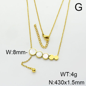 Stainless Steel Necklace  6N3001479vbmb-749