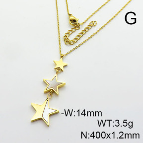 Stainless Steel Necklace  6N3001482vbnb-749