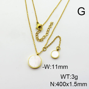 Stainless Steel Necklace  6N3001483vbmb-749