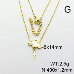Stainless Steel Necklace  6N3001486vbmb-749