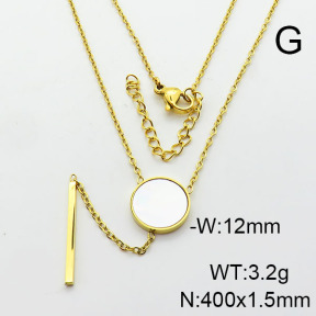 Stainless Steel Necklace  6N3001488vbmb-749