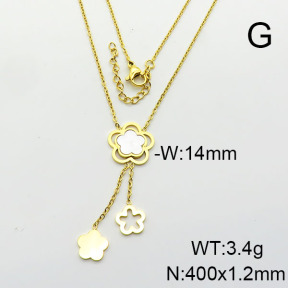 Stainless Steel Necklace  6N3001490vbmb-749