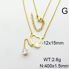 Stainless Steel Necklace  6N4003814vbmb-749