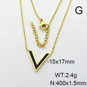 Stainless Steel Necklace  6N4003817vbll-749