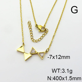 Stainless Steel Necklace  6N4003819vbnb-749