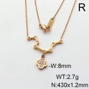 Stainless Steel Necklace  6N4003820vbmb-749