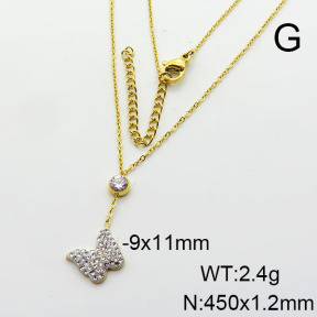Stainless Steel Necklace  6N4003821vbmb-749