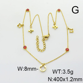 Stainless Steel Necklace  6N4003825vbpb-749