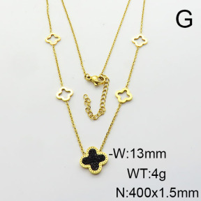 Stainless Steel Necklace  6N4003832bbov-749