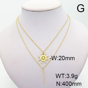 Stainless Steel Necklace  6N4003833vbnb-749