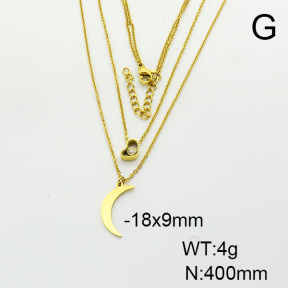 Stainless Steel Necklace  6N4003838vbnb-749