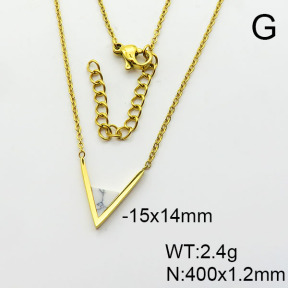 Stainless Steel Necklace  6N4003846vbmb-749