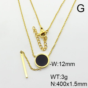 Stainless Steel Necklace  6N4003849vbmb-749