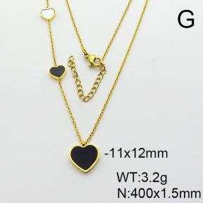 Stainless Steel Necklace  6N4003851vbmb-749