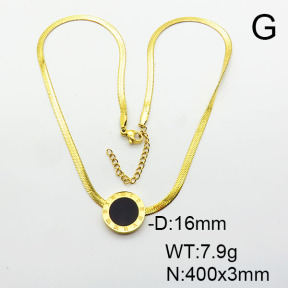 Stainless Steel Necklace  6N4003853vbnb-749