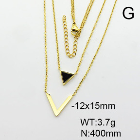 Stainless Steel Necklace  6N4003855vbnb-749