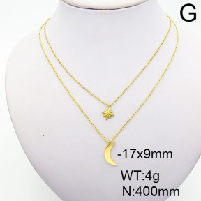Stainless Steel Necklace  6N4003860vbmb-749