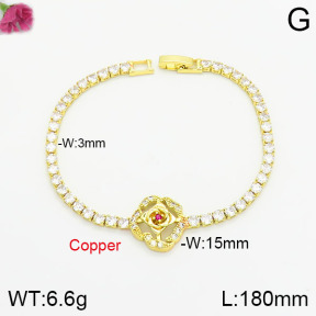 Fashion Copper Bracelet  F2B401275bhva-J22