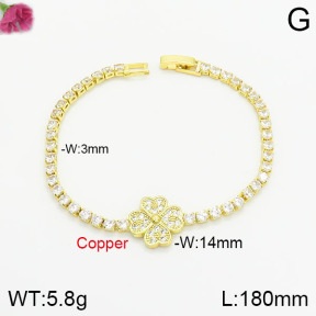 Fashion Copper Bracelet  F2B401277bhva-J22