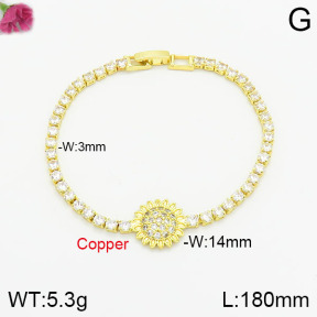 Fashion Copper Bracelet  F2B401279bhva-J22