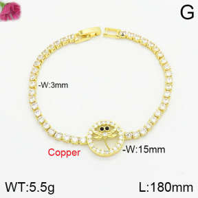 Fashion Copper Bracelet  F2B401281bhva-J22