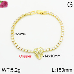Fashion Copper Bracelet  F2B401295bhva-J22