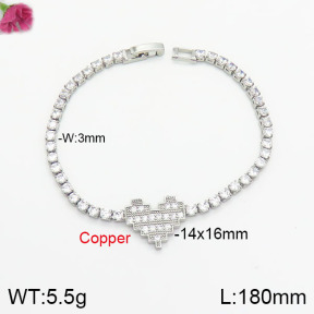 Fashion Copper Bracelet  F2B401298bhva-J22