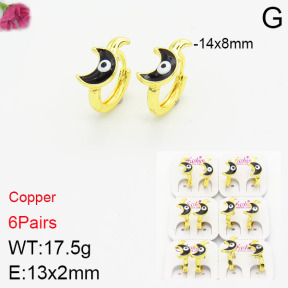 Fashion Copper Earrings  F2E300252vihb-J22