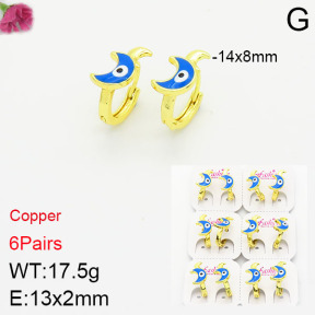 Fashion Copper Earrings  F2E300253vihb-J22