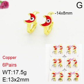 Fashion Copper Earrings  F2E300254vihb-J22