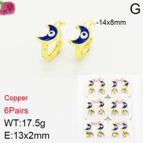 Fashion Copper Earrings  F2E300255vihb-J22