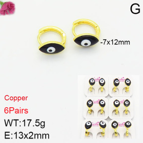 Fashion Copper Earrings  F2E300259vihb-J22