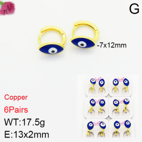 Fashion Copper Earrings  F2E300260vihb-J22