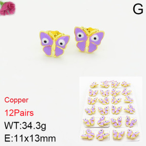 Fashion Copper Earrings  F2E300261akoa-J22