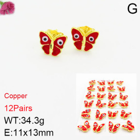 Fashion Copper Earrings  F2E300268akoa-J22