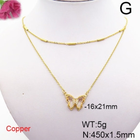 Fashion Copper Necklace  F6N405312vbmb-J73