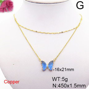 Fashion Copper Necklace  F6N405315vbmb-J73