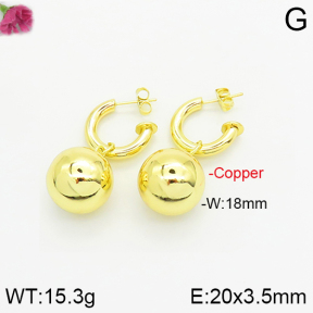 Fashion Copper Earrings  F2E200231ahjb-J40