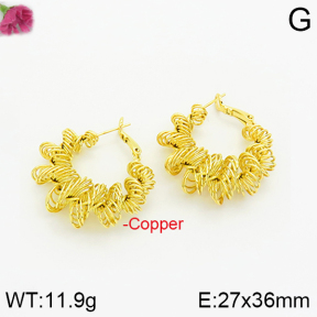 Fashion Copper Earrings  F2E200243bhva-J40