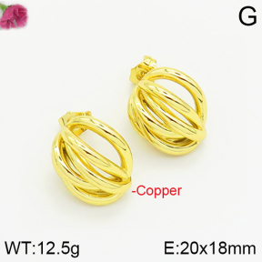 Fashion Copper Earrings  F2E200258bbov-J40