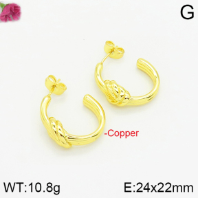 Fashion Copper Earrings  F2E200261bbov-J40