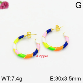 Fashion Copper Earrings  F2E300324bhva-J40