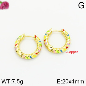 Fashion Copper Earrings  F2E300339bbov-J40