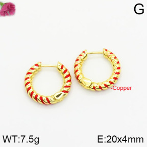 Fashion Copper Earrings  F2E300340bbov-J40
